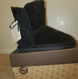 Kids suede Fringe "Ugg like" boots